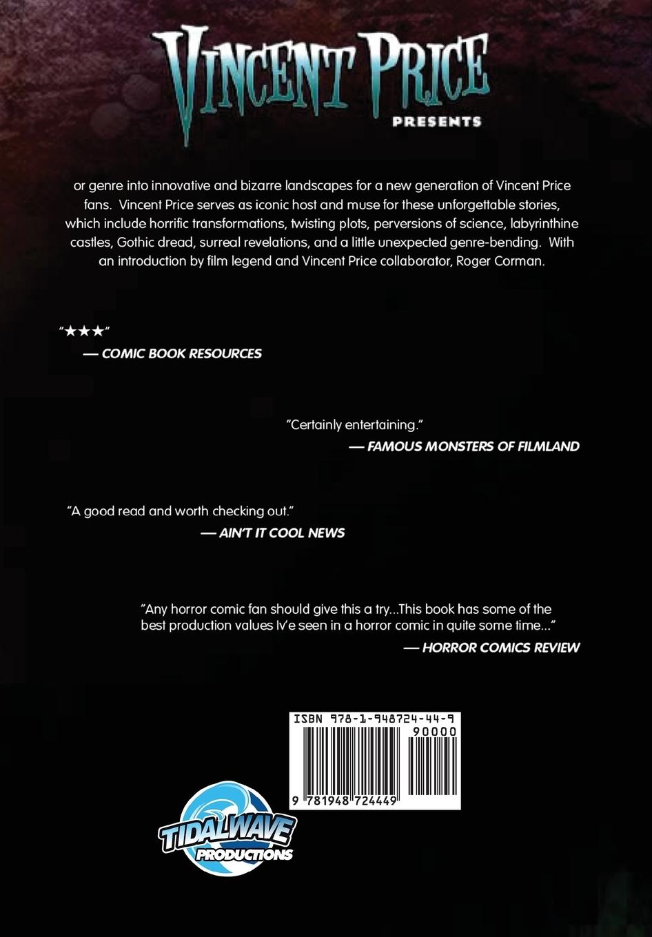 Rückseitencover Vincent Price Presents