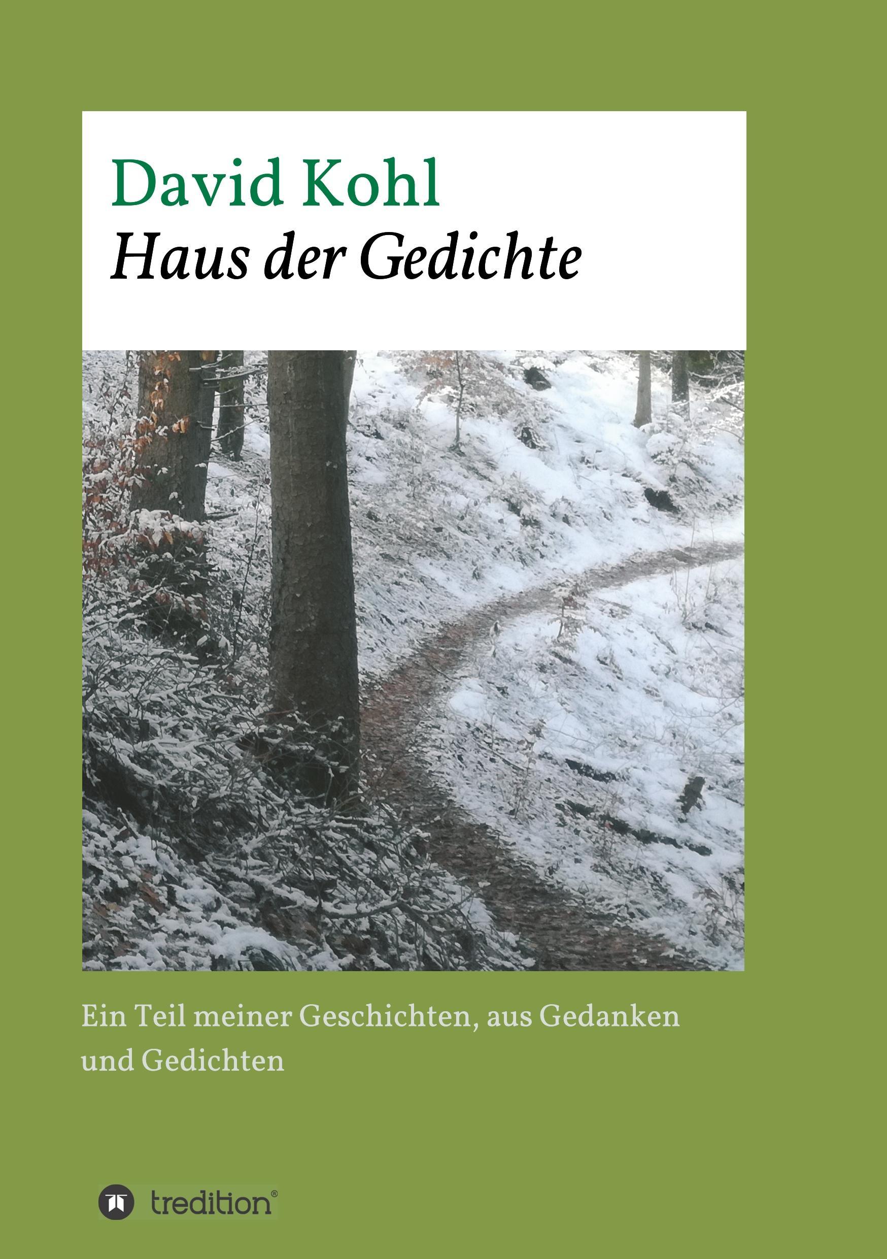 Vorderes Coverbild Haus der Gedichte