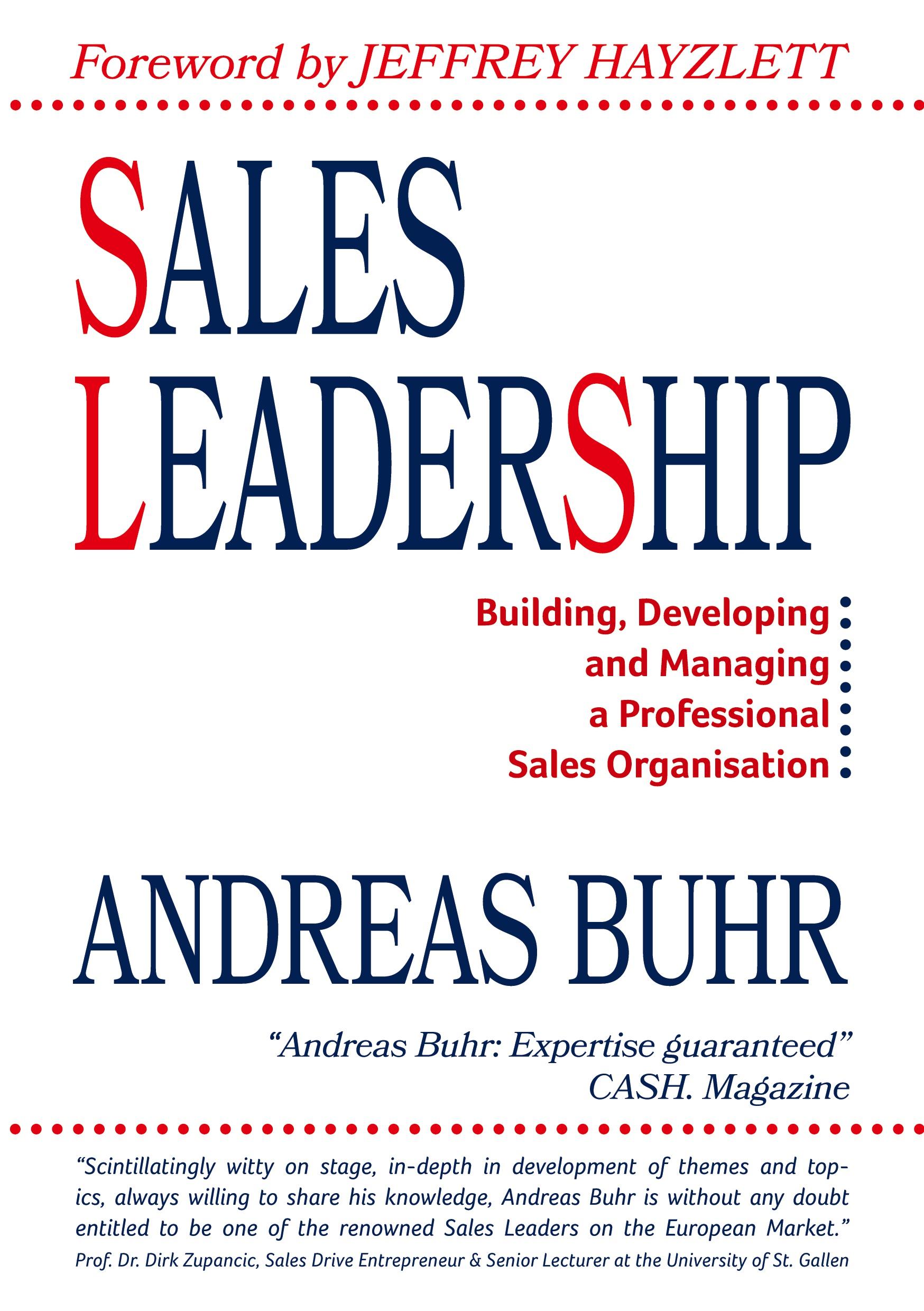 Vorderes Coverbild Sales Leadership