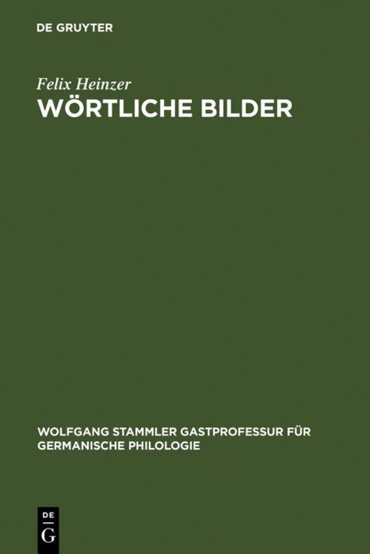 Vorderes Coverbild Wörtliche Bilder