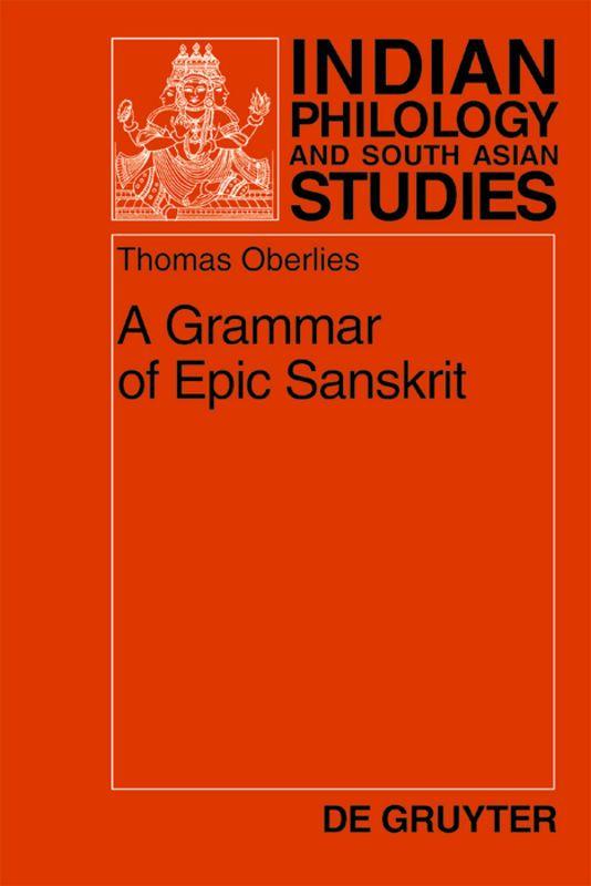Vorderes Coverbild A Grammar of Epic Sanskrit