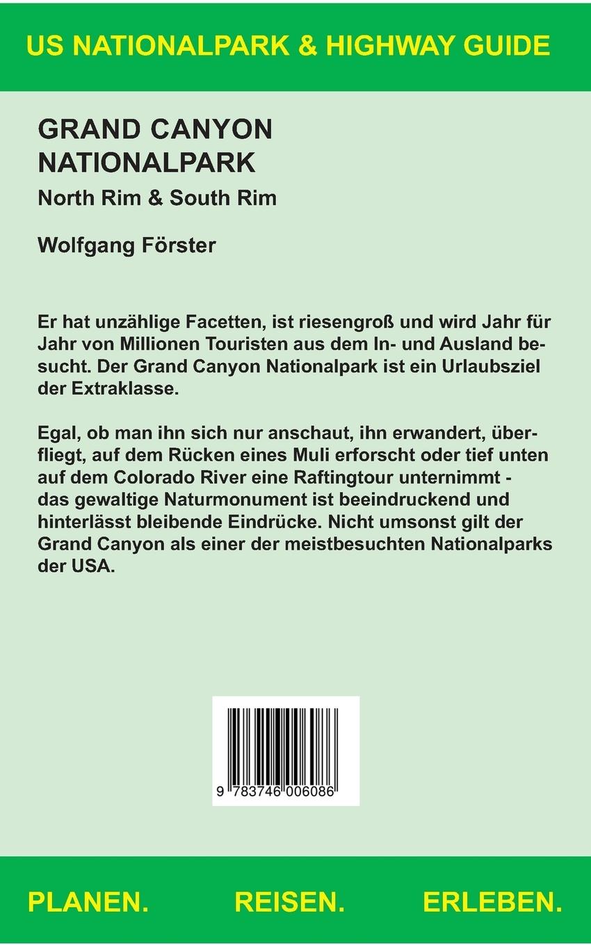 Rückseitencover Grand Canyon Nationalpark