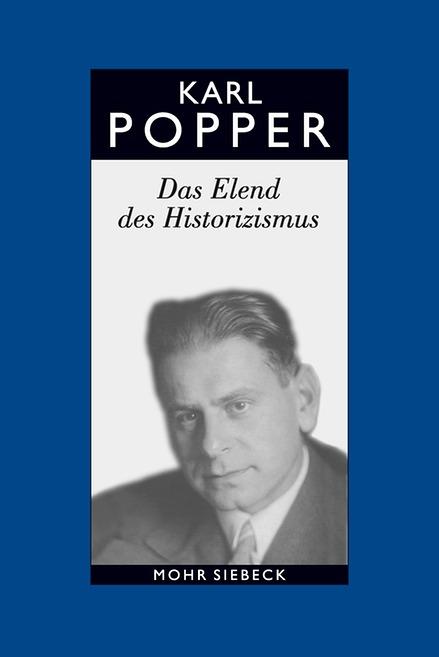 Vorderes Coverbild Das Elend des Historizismus. Studienausgabe