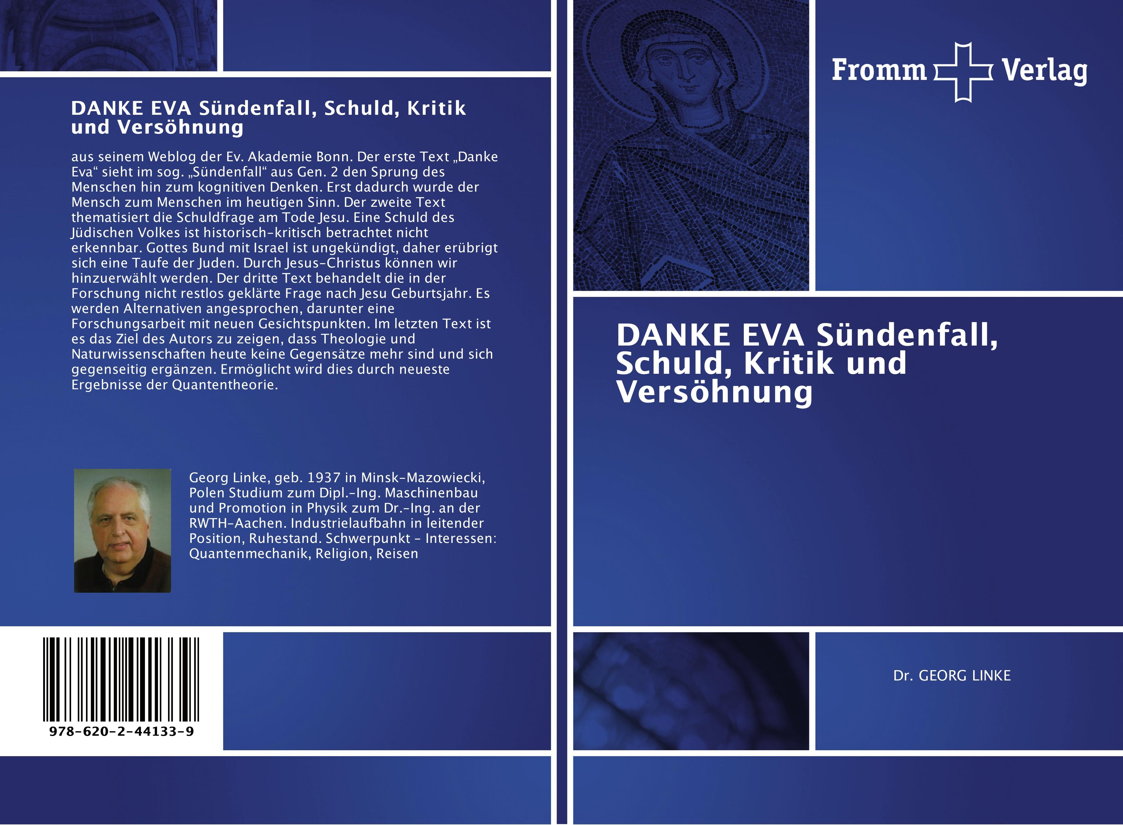 Vorderes Coverbild DANKE EVA Sündenfall, Schuld, Kritik und Versöhnung