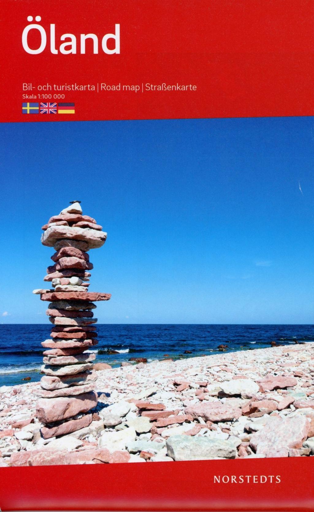 Vorderes Coverbild Öland Straßenkarte 1:100 000