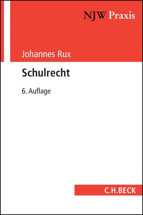 Vorderes Coverbild Schulrecht