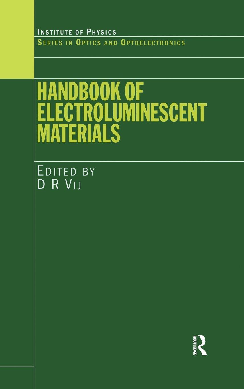 Vorderes Coverbild Handbook of Electroluminescent Materials