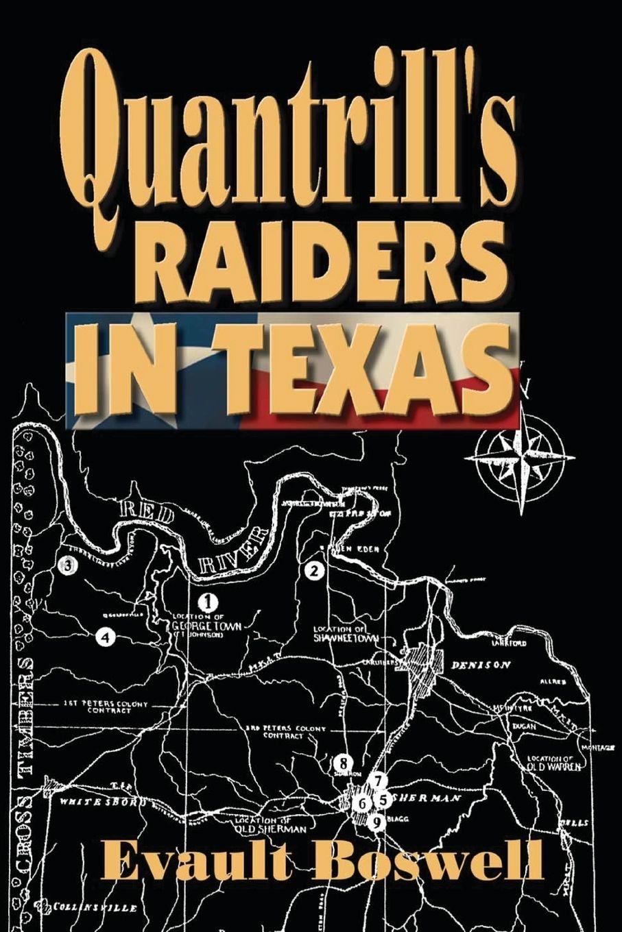 Vorderes Coverbild Quantrill's Raiders in Texas
