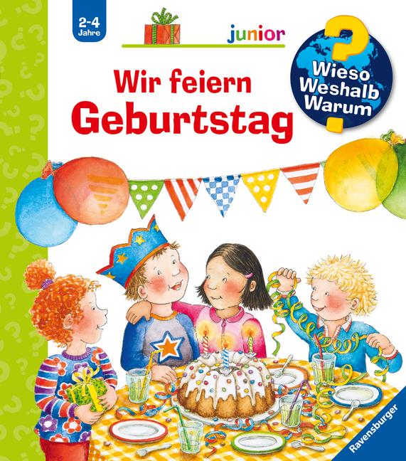 Beispielinhalt (Bild) Wieso? Weshalb? Warum? junior, Band 27: Wir feiern Geburtstag