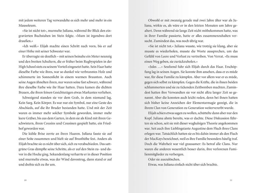 Beispielinhalt (Bild) Sturmtochter, Band 1: Für immer verboten