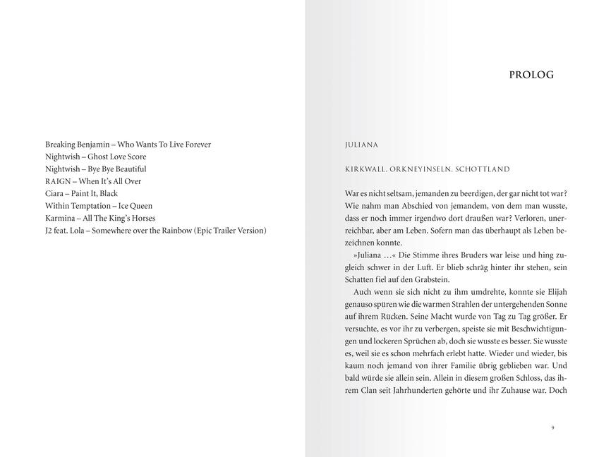 Beispielinhalt (Bild) Sturmtochter, Band 1: Für immer verboten