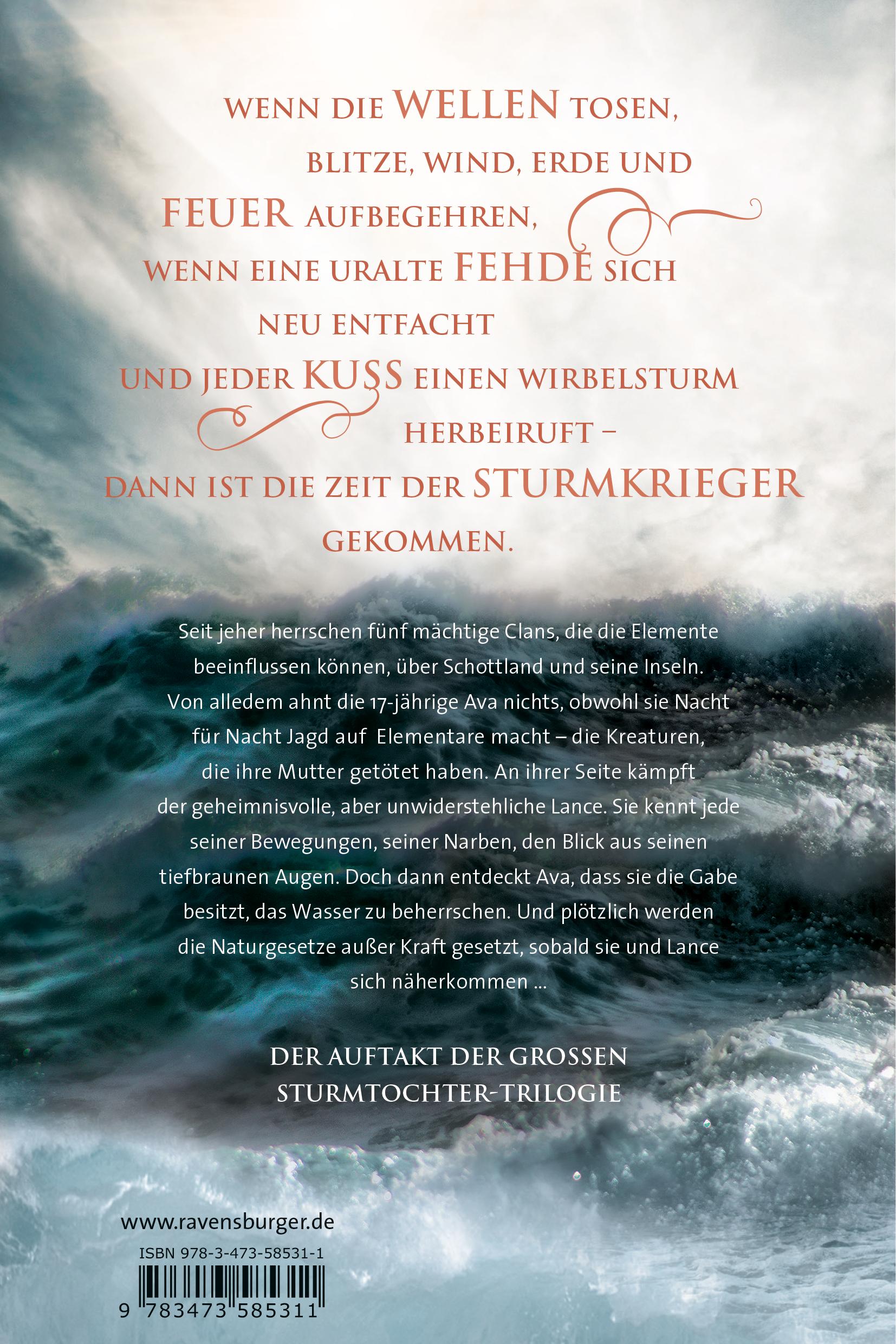 Rückseitencover Sturmtochter, Band 1: Für immer verboten