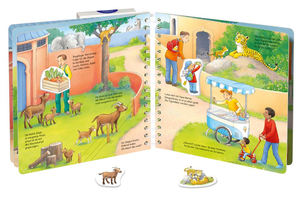 Beispielinhalt (Bild) Was gehört wohin? Auf dem Bauernhof