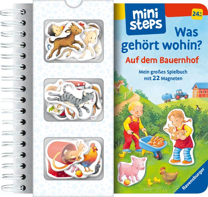 Vorderes Coverbild Was gehört wohin? Auf dem Bauernhof