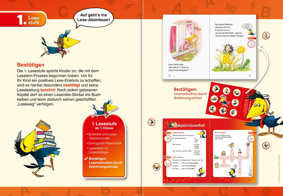 Beispielinhalt (Bild) EIN NILPFERD IN DER BADEWANNE - Leserabe 1. Klasse - Erstlesebuch für Kinder ab 6 Jahren