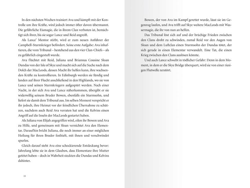 Beispielinhalt (Bild) Sturmtochter, Band 3: Für immer vereint