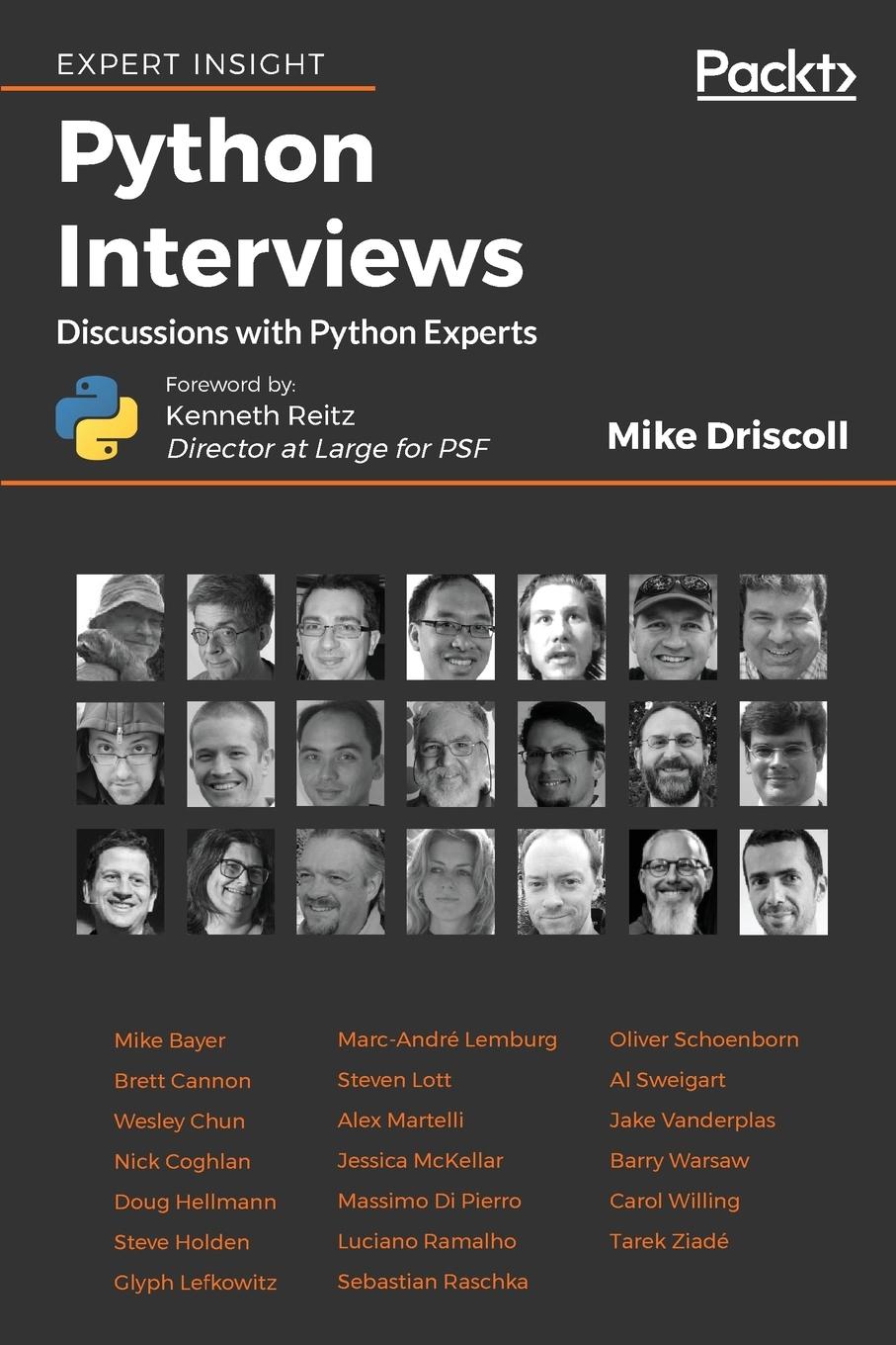 Vorderes Coverbild Python Interviews