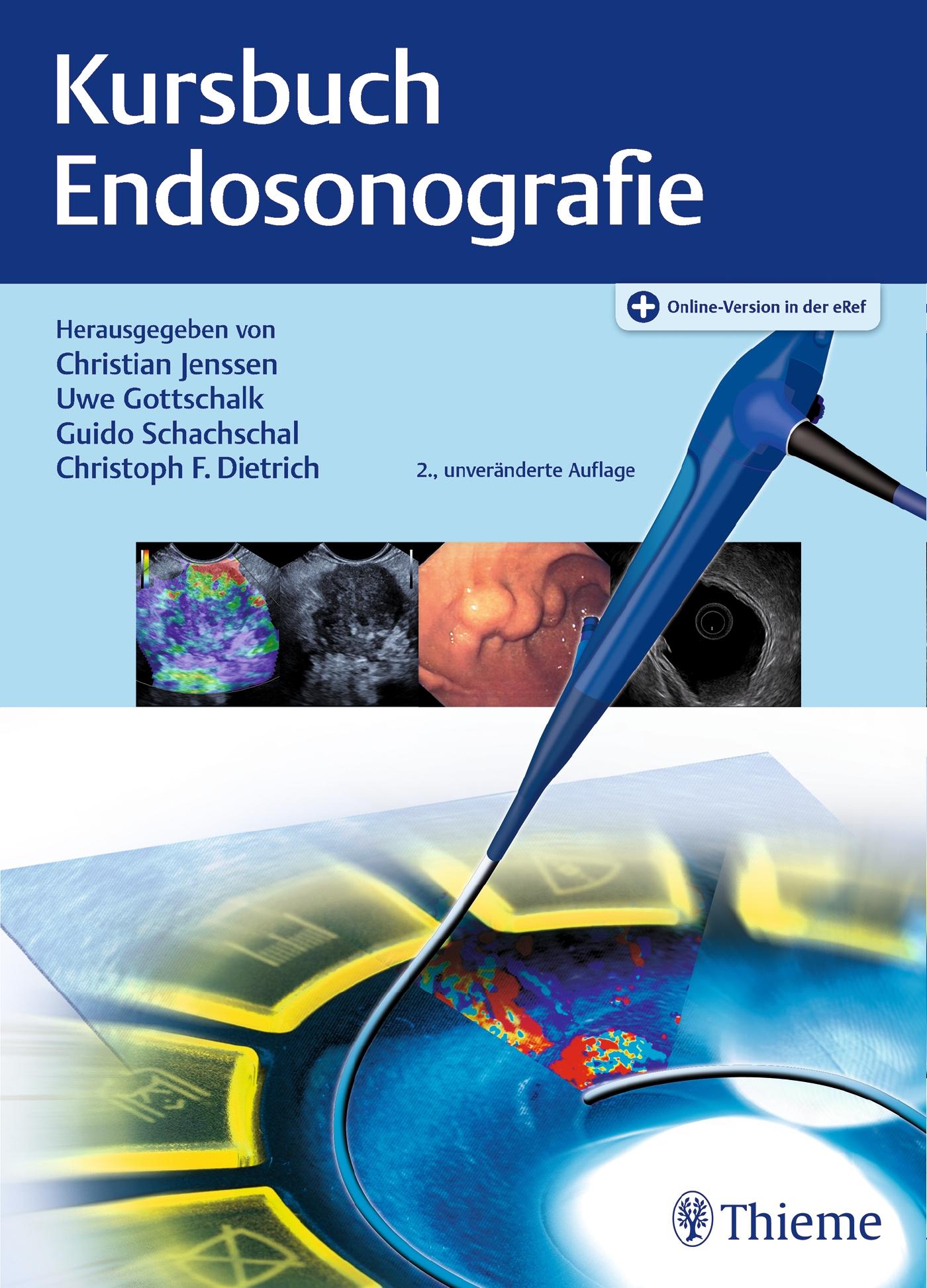 Vorderes Coverbild Kursbuch Endosonografie