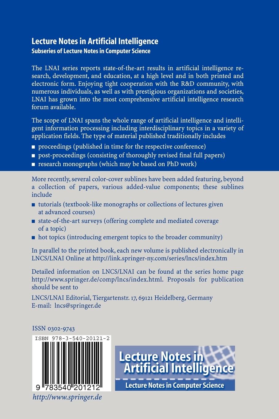 Rückseitencover Machine Learning: ECML 2003