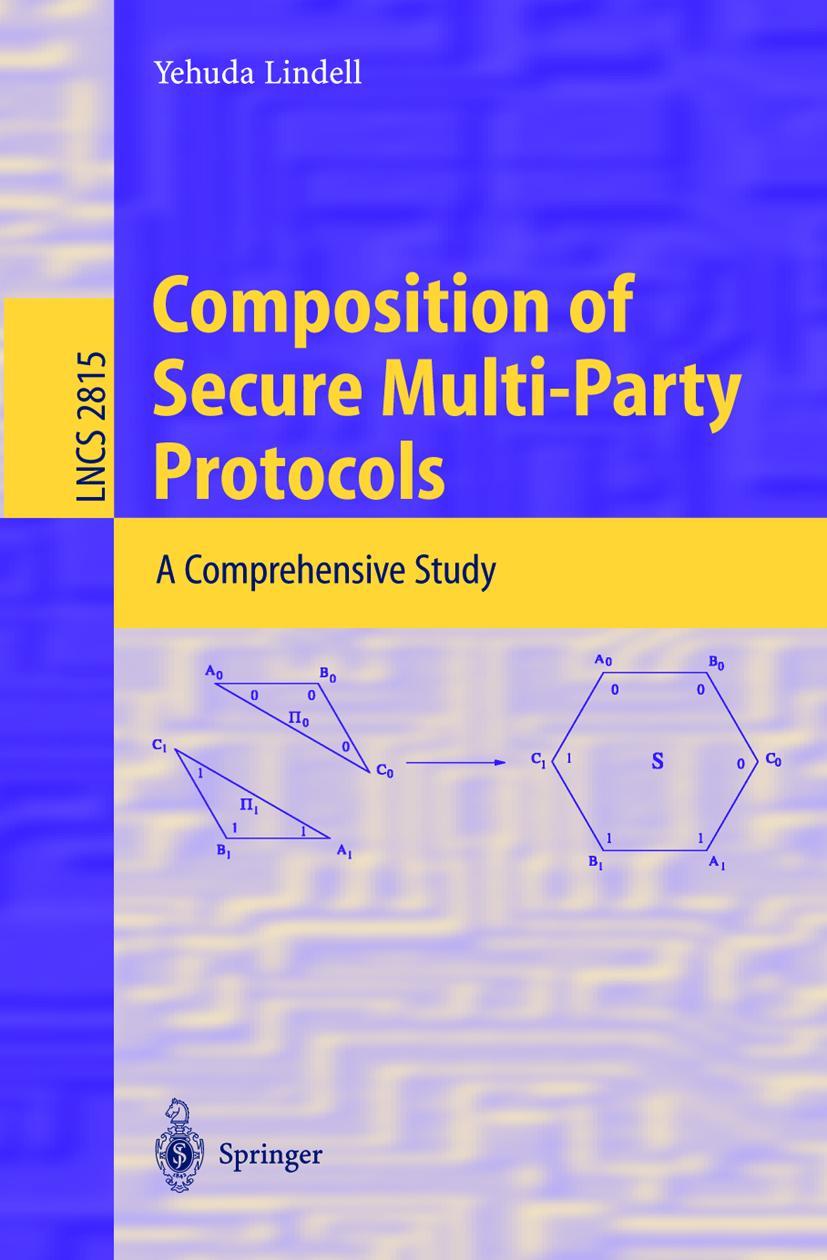 Vorderes Coverbild Composition of Secure Multi-Party Protocols