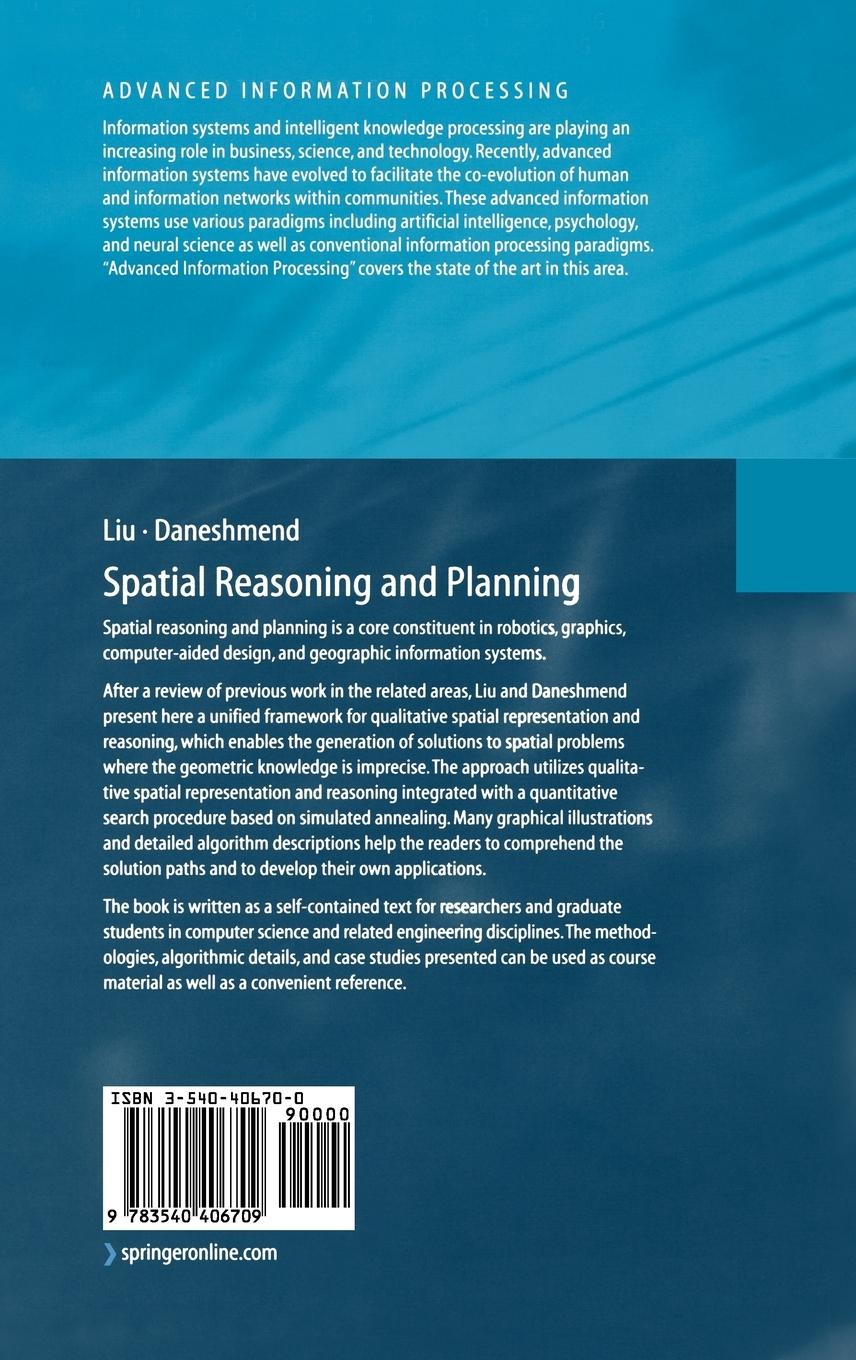 Rückseitencover Spatial Reasoning and Planning