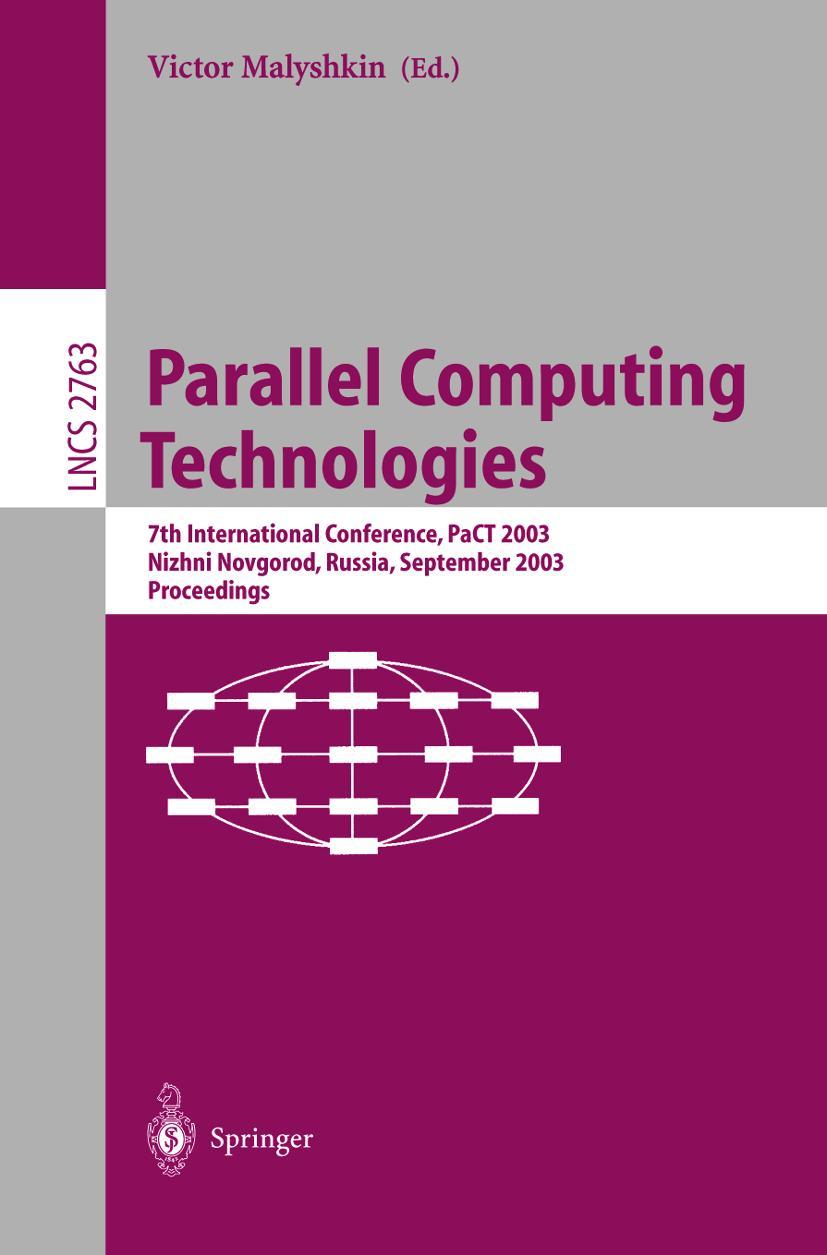 Vorderes Coverbild Parallel Computing Technologies