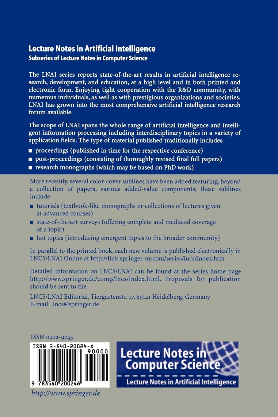 Rückseitencover Text, Speech and Dialogue
