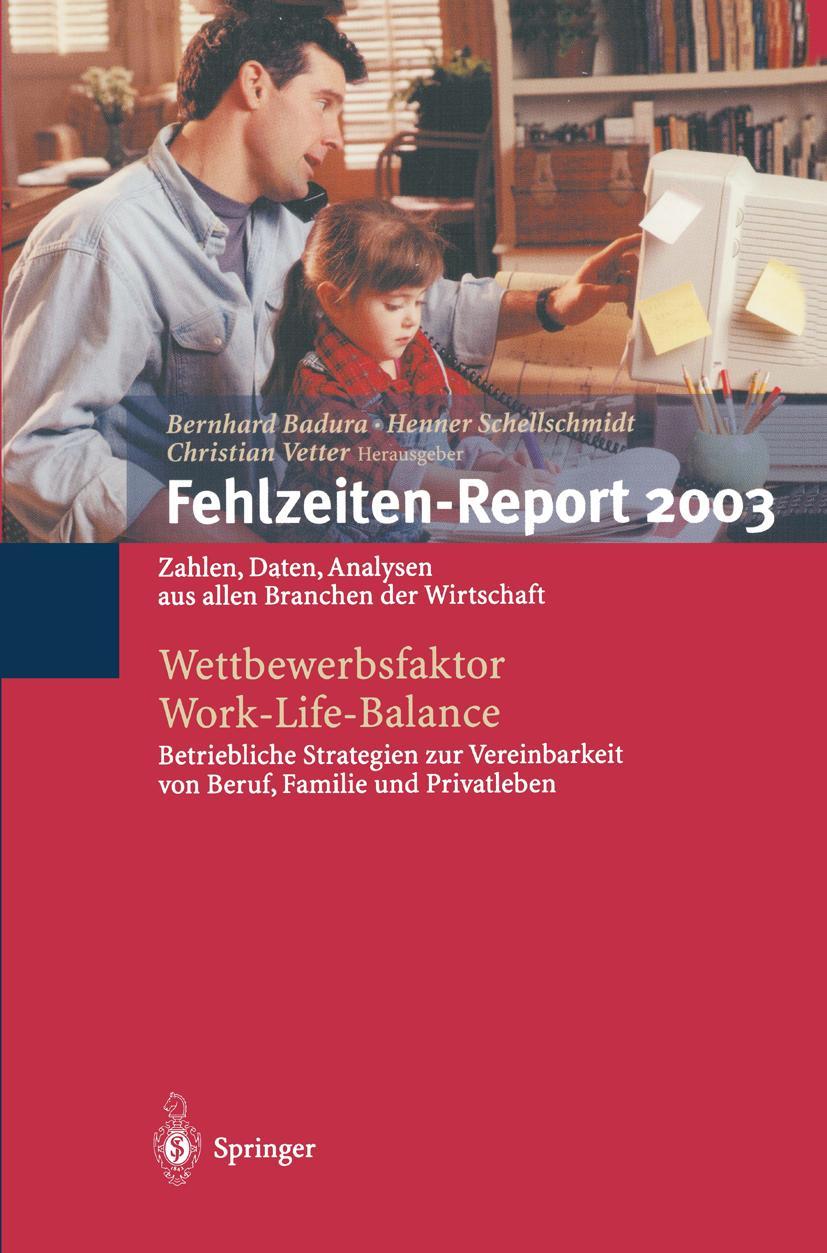 Vorderes Coverbild Fehlzeiten-Report 2003