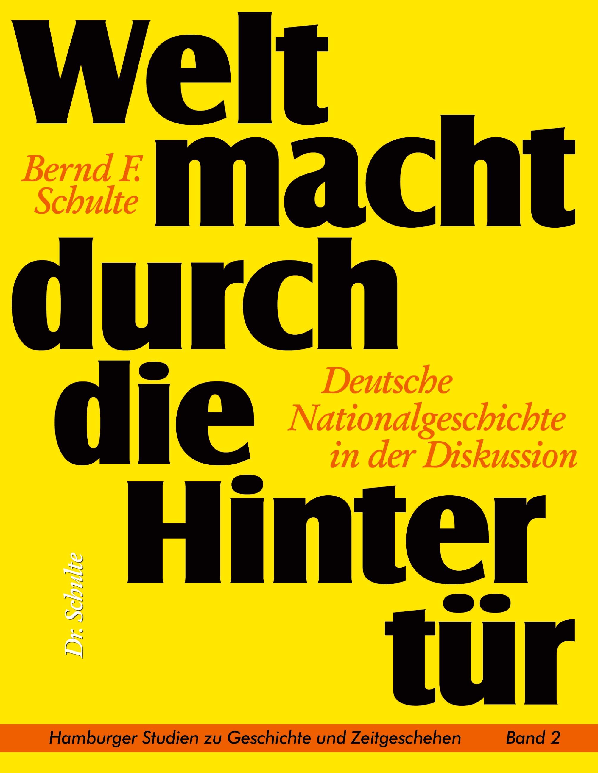 Vorderes Coverbild Weltmacht durch die Hintertür