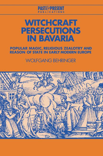 Vorderes Coverbild Witchcraft Persecutions in Bavaria