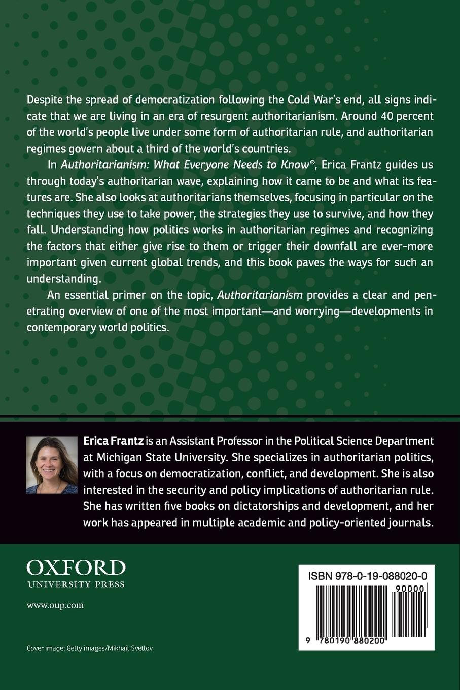 Rückseitencover Authoritarianism