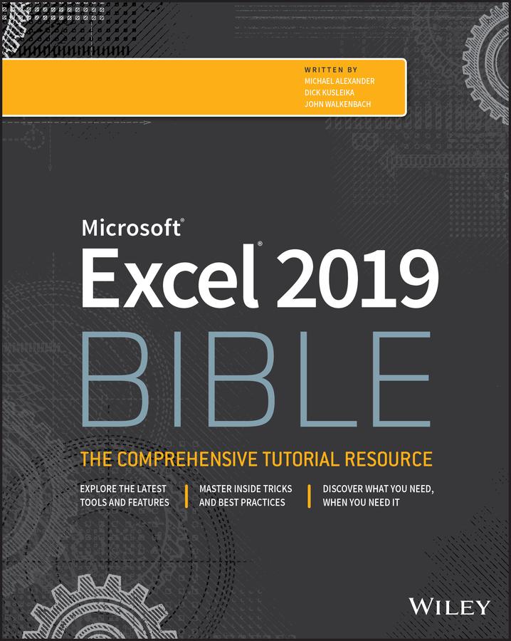 Vorderes Coverbild Excel 2019 Bible