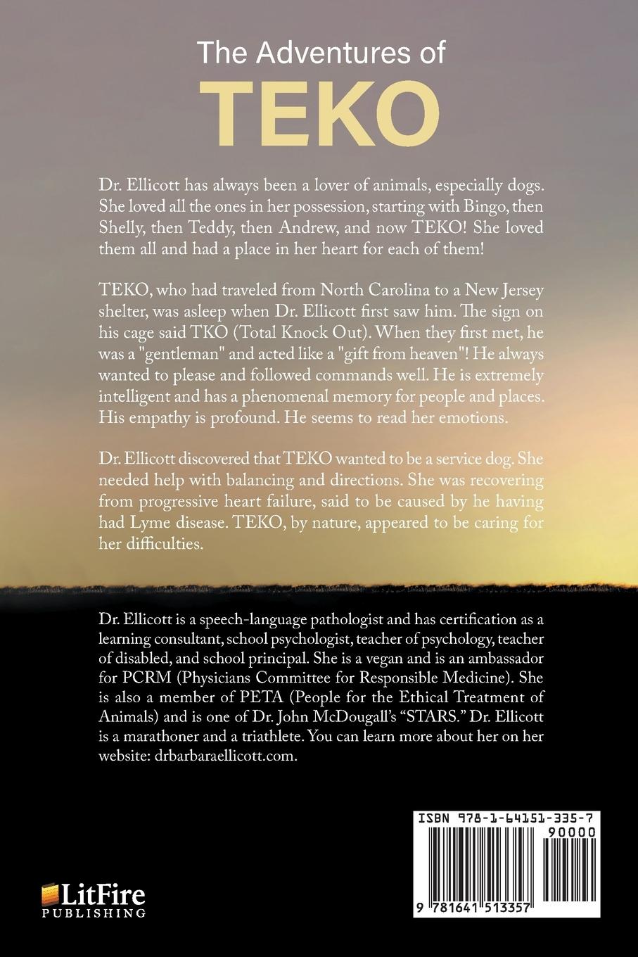 Rückseitencover The Adventures of TEKO: His Magic of Being a Service Dog
