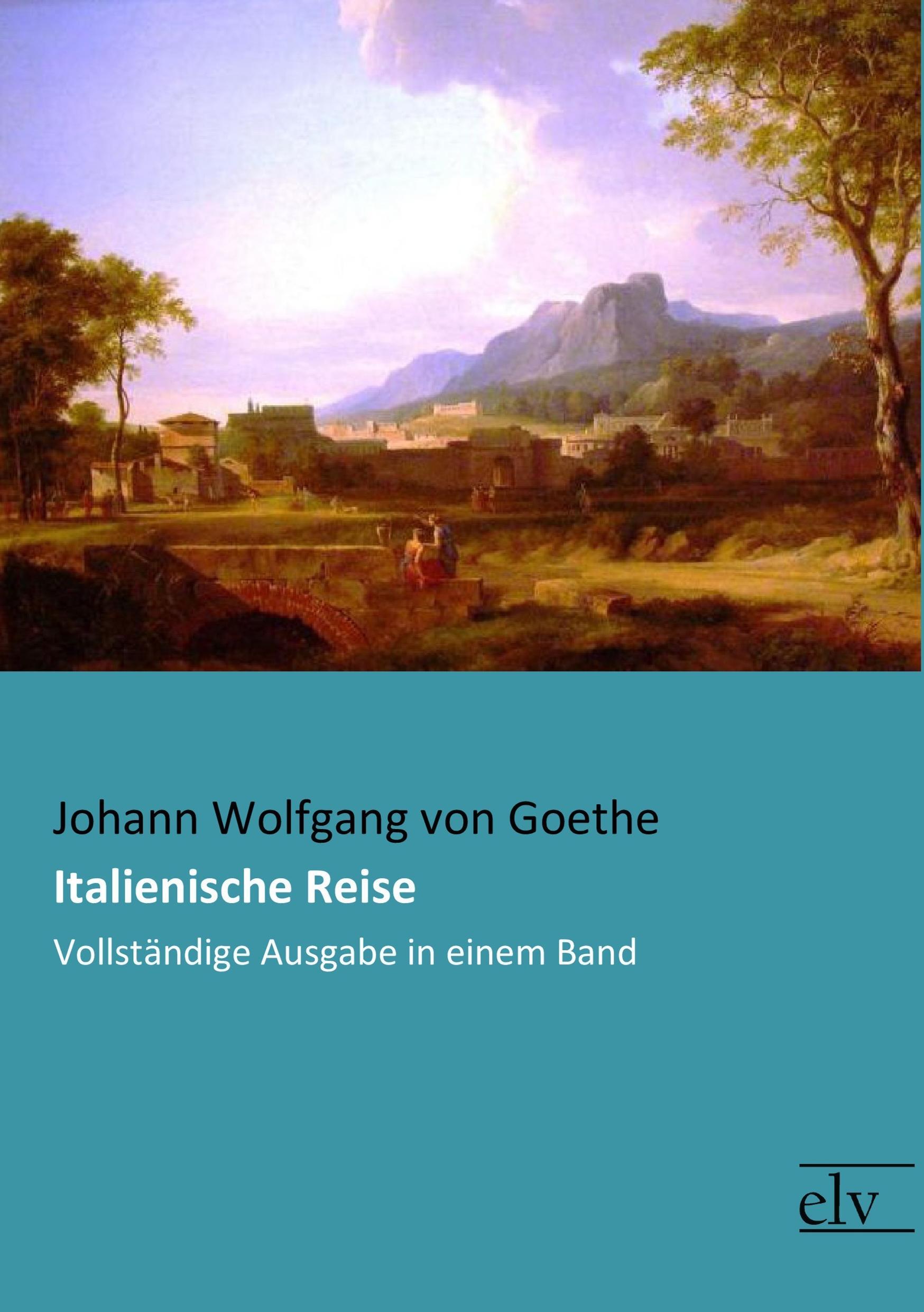 Vorderes Coverbild Italienische Reise