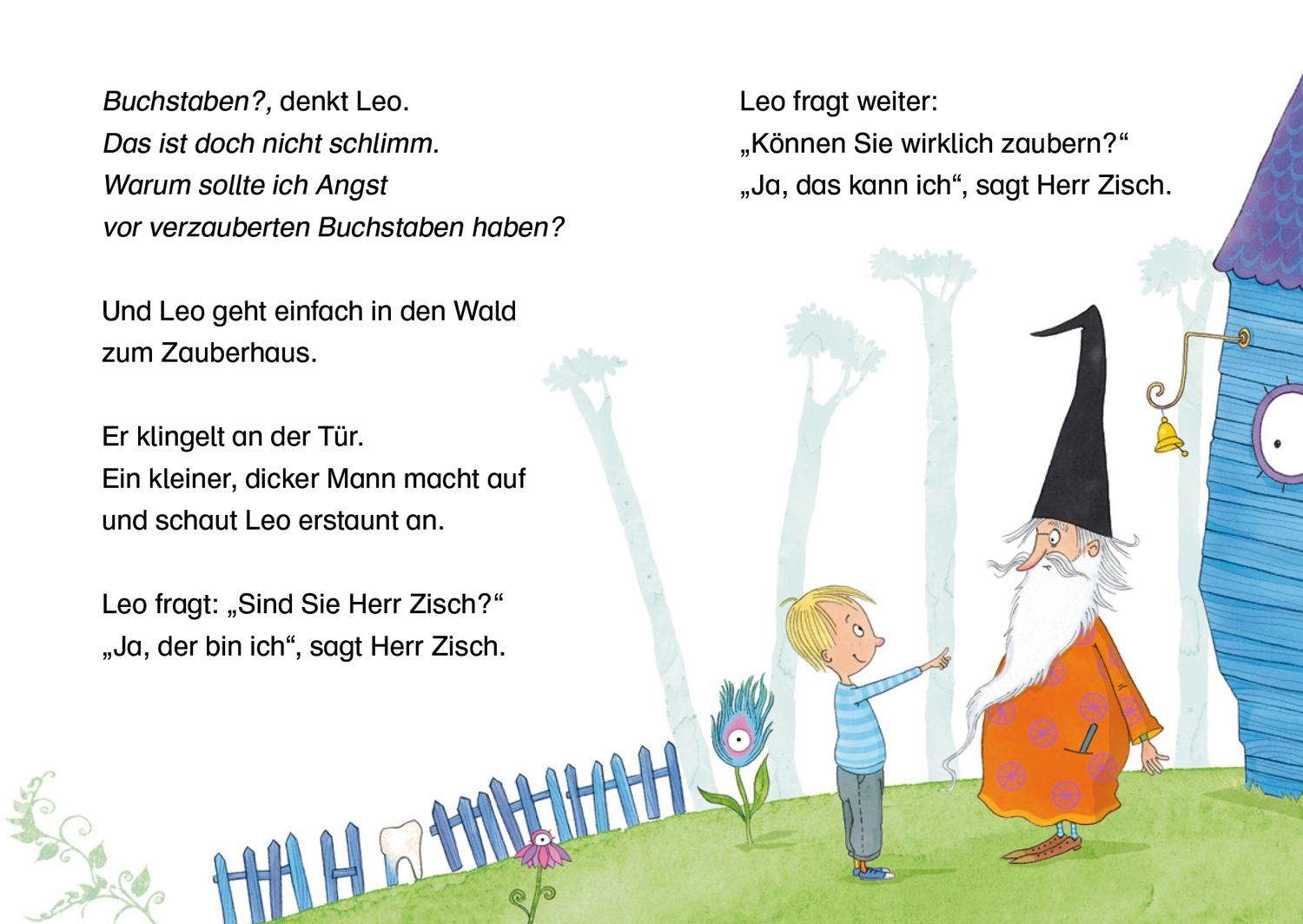 Beispielinhalt (Bild) Der Buchstaben-Zauberer