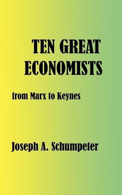 Vorderes Coverbild Ten Great Economists