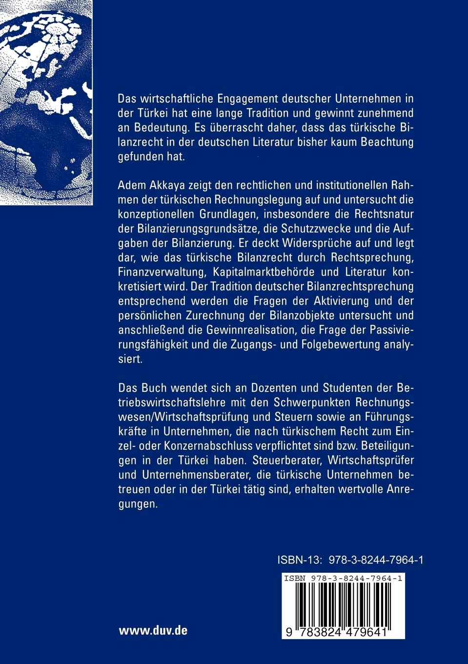 Rückseitencover Türkisches Gewinnermittlungsrecht