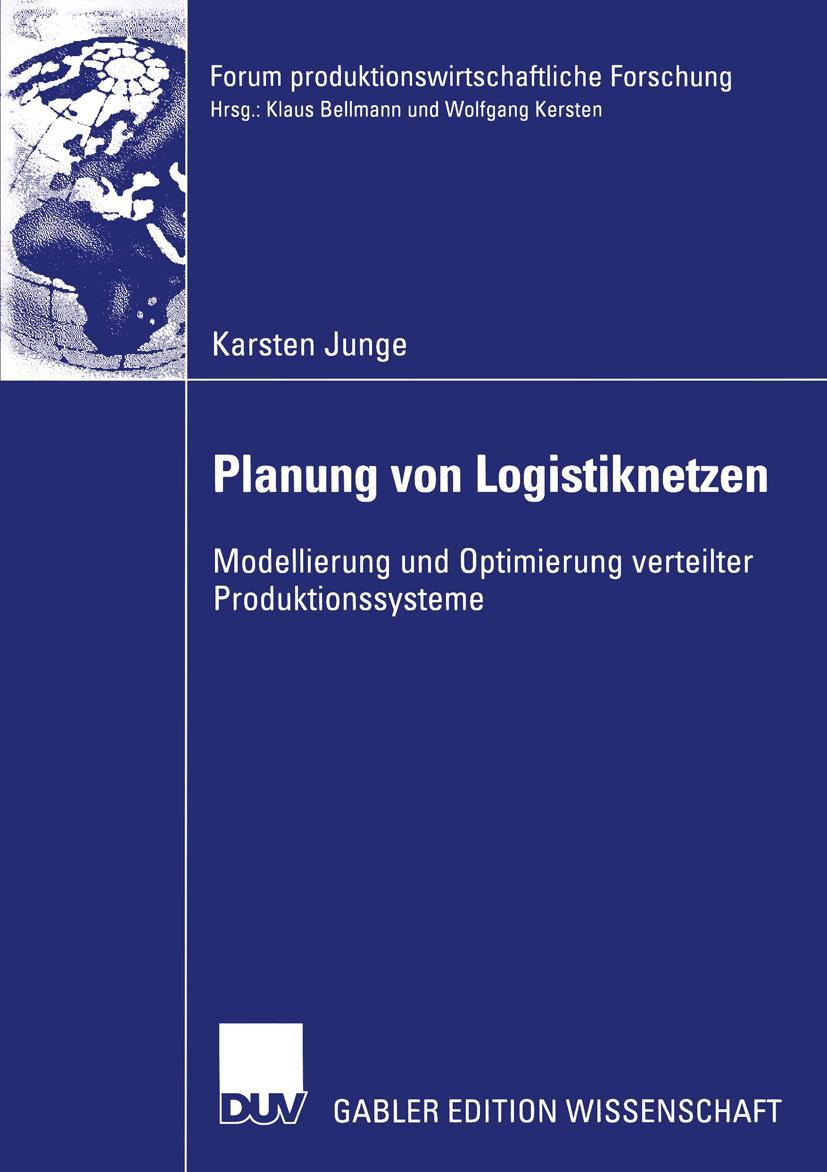 Vorderes Coverbild Planung von Logistiknetzen
