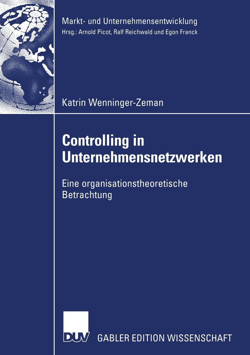 Vorderes Coverbild Controlling in Unternehmensnetzwerken