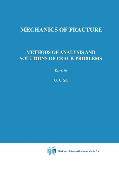 Vorderes Coverbild Methods of Analysis and Solutions of Crack Problems