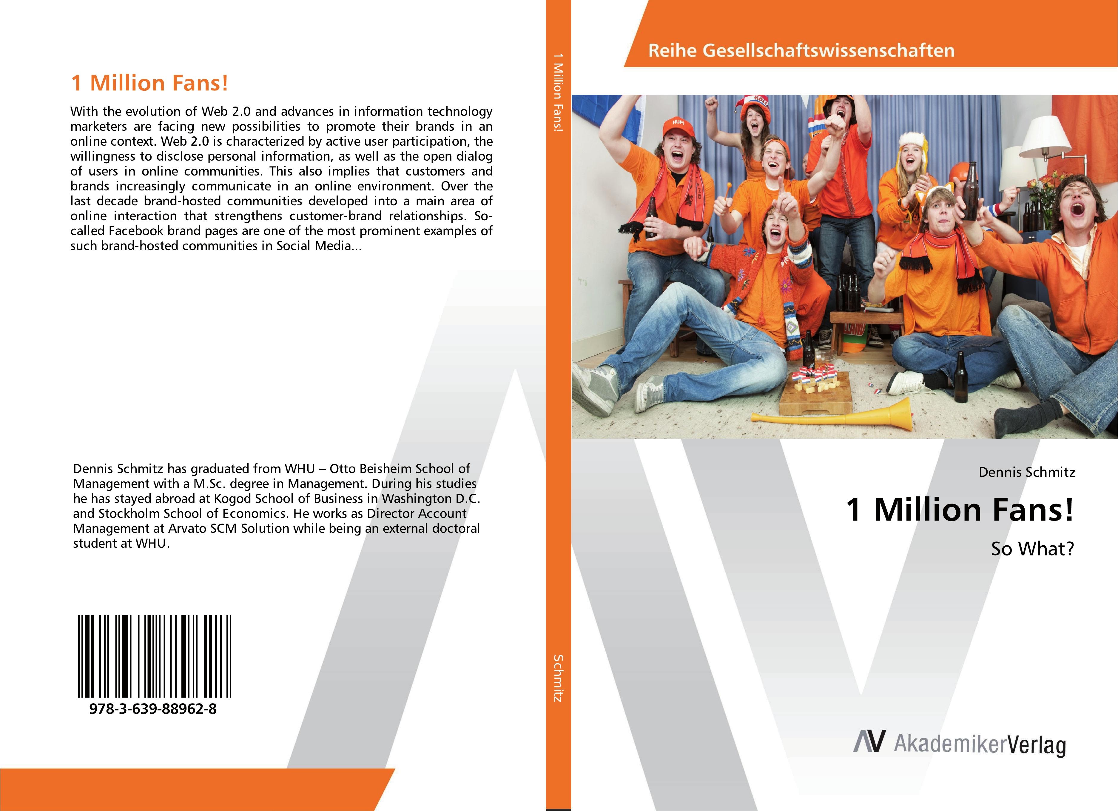 Vorderes Coverbild 1 Million Fans!