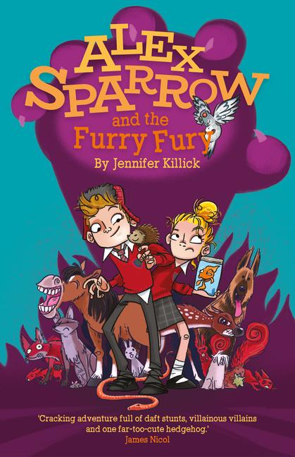 Vorderes Coverbild Alex Sparrow and the Furry Fury