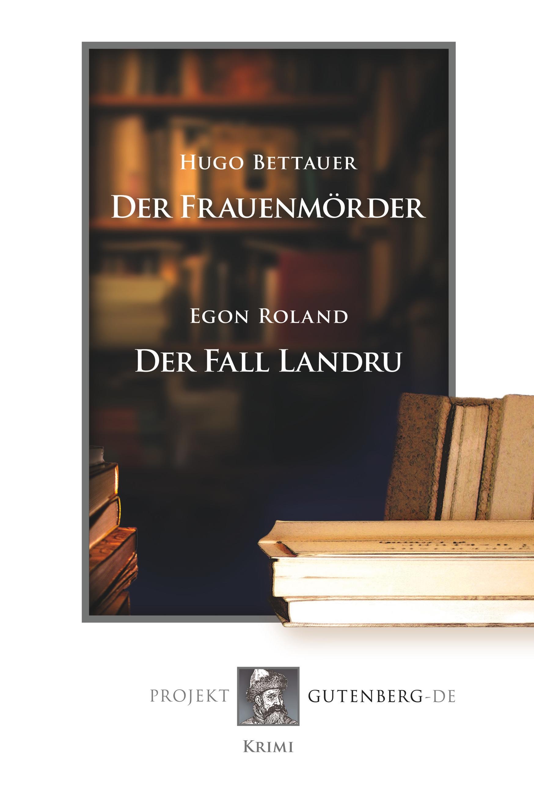 Vorderes Coverbild Der Frauenmörder