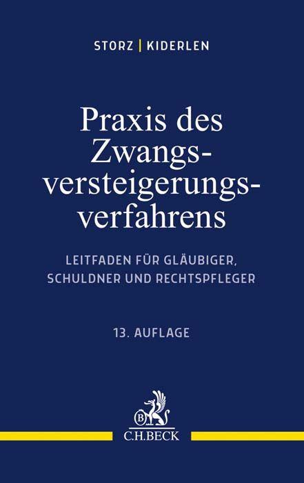 Vorderes Coverbild Praxis des Zwangsversteigerungsverfahrens
