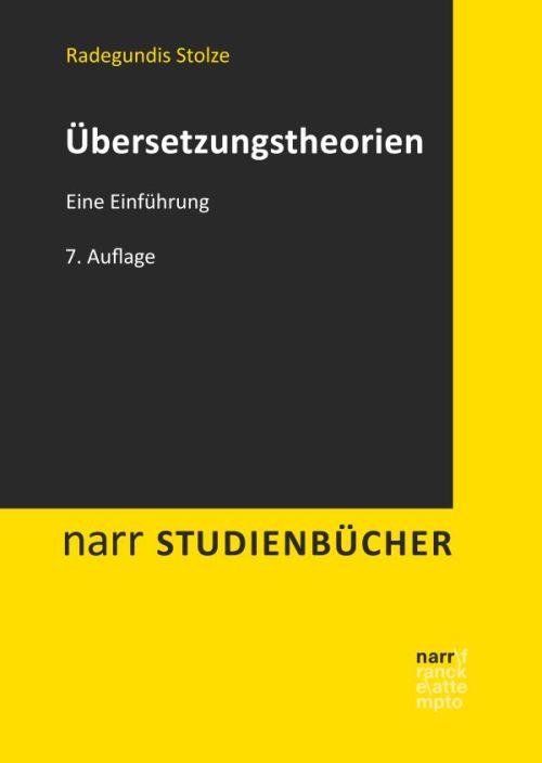 Vorderes Coverbild Übersetzungstheorien