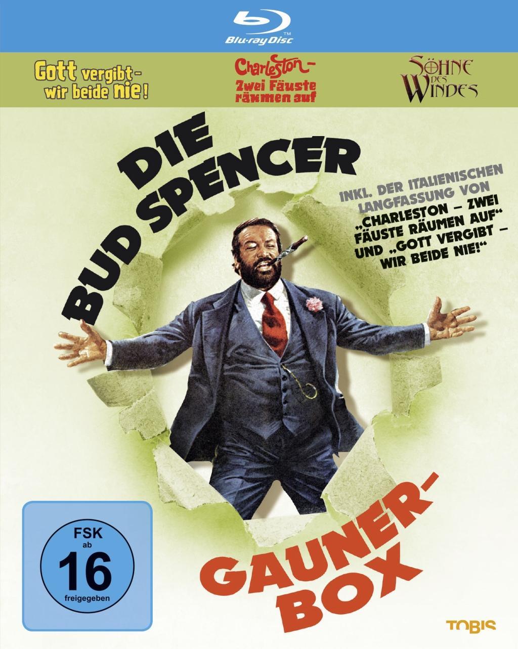 Vorderes Coverbild Die Bud Spencer Gauner-Box