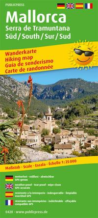Vorderes Coverbild Mallorca - Serra de Tramuntana Sur/Süd /South/Sud 1:25 000