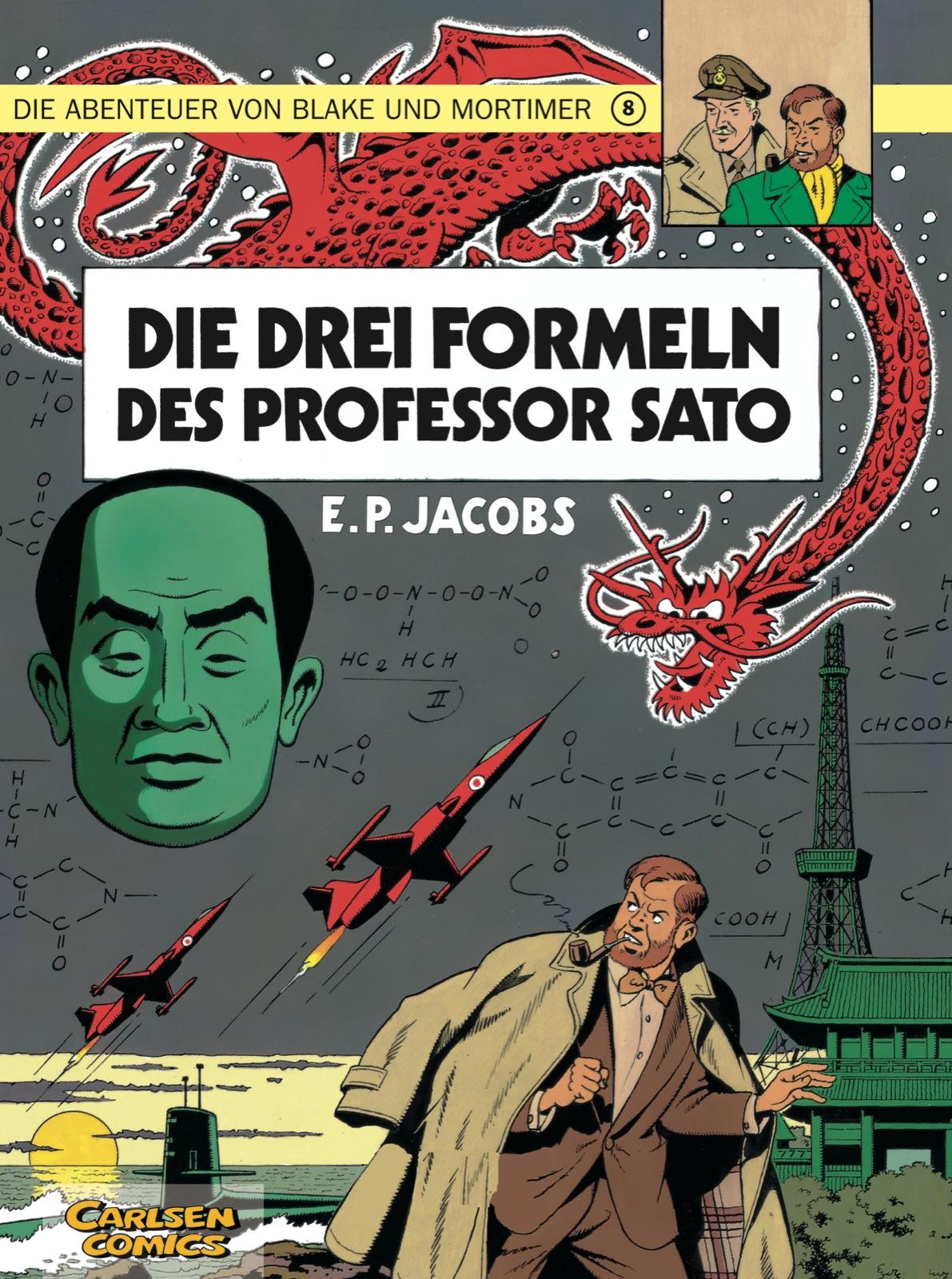 Vorderes Coverbild Blake und Mortimer 8: Die drei Formeln des Professor Sato