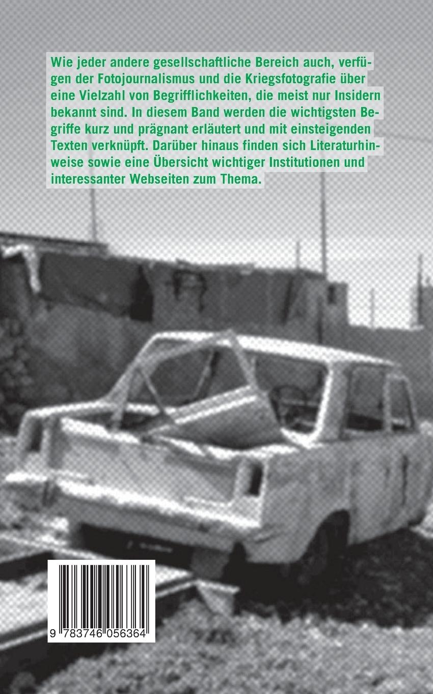 Rückseitencover Fotografie und Konflikt