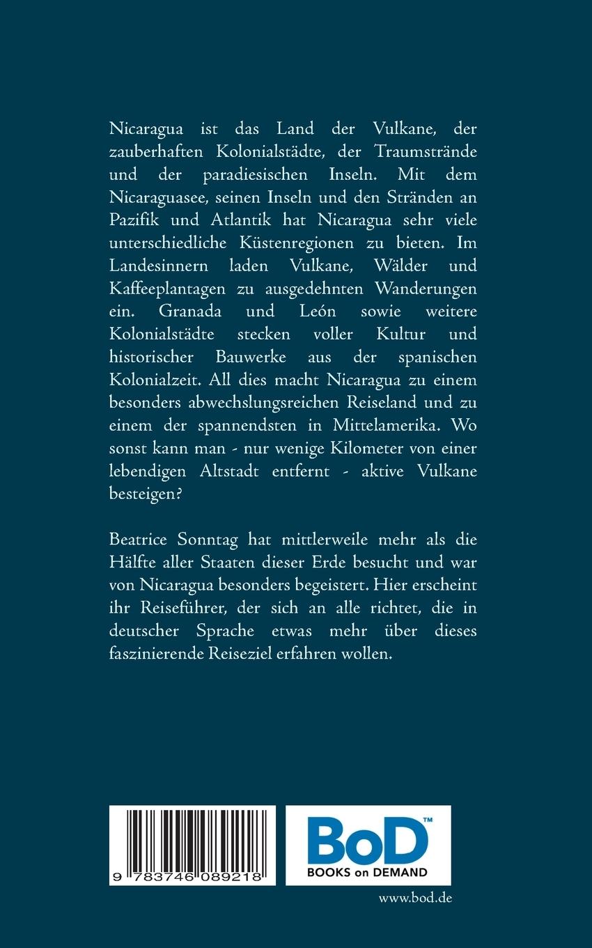 Rückseitencover Nicaragua entdecken